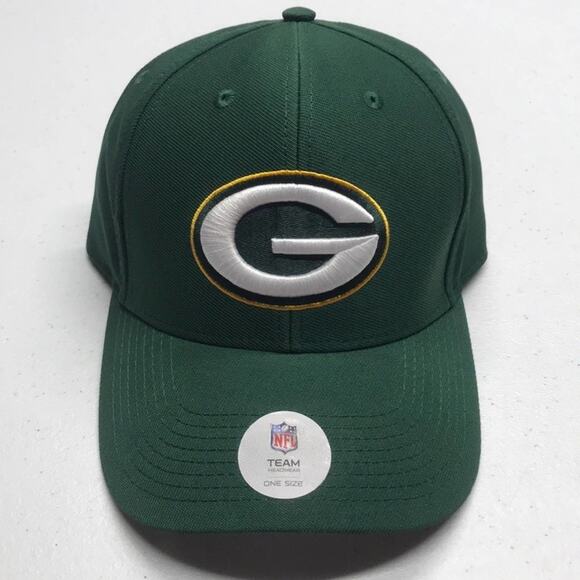 GREEN BAY PACKERS / NFL Men’s Green Baseball Hat - Picture 1 of 3